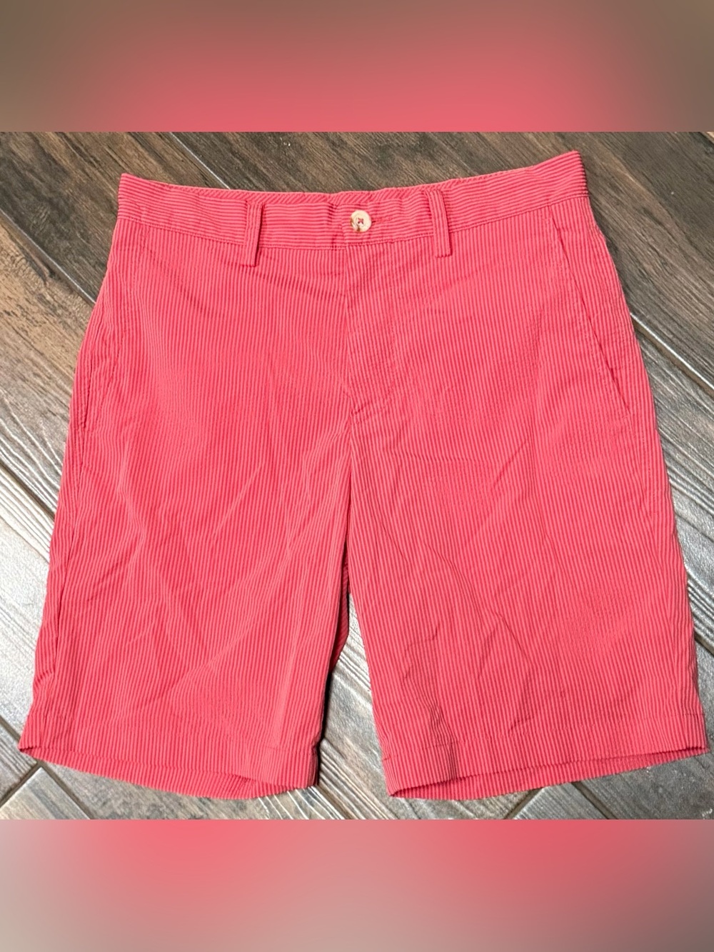 Southern Tide Pinstripe Seersucker Shorts Sz 30